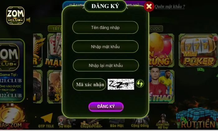 đại lý Zomclub Quy trình đăng ký đại lý Zomclub