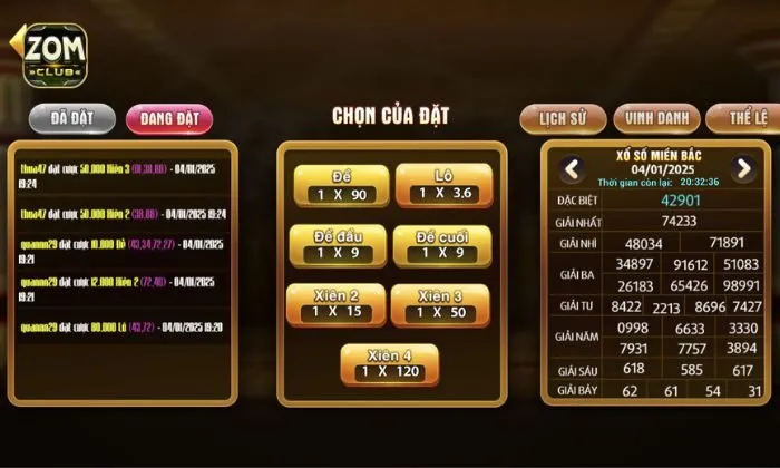 game online zomclub Chơi xổ số lô đề truyền thống trên nền tảng hiện đại trúng lớn
