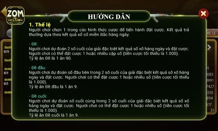 lô đề zomclub Chi tiết cách chơi đề cho người mới dễ hiểu nhất