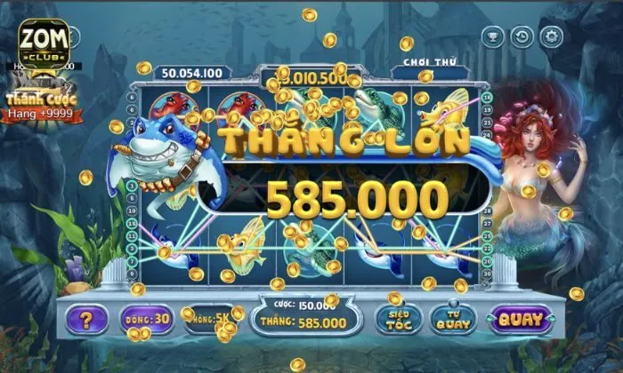 Long Cung Zomclub Zomclub với vô số cơ hội để khách hàng nhận thưởng