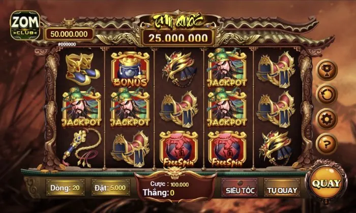 Tam Quốc Zomclub Tham gia nhân vốn tam quốc Zomclub để săn thưởng