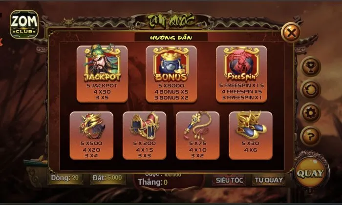 Tam Quốc Zomclub Bắt đầu với mức cược thấp để đảm bảo an toàn